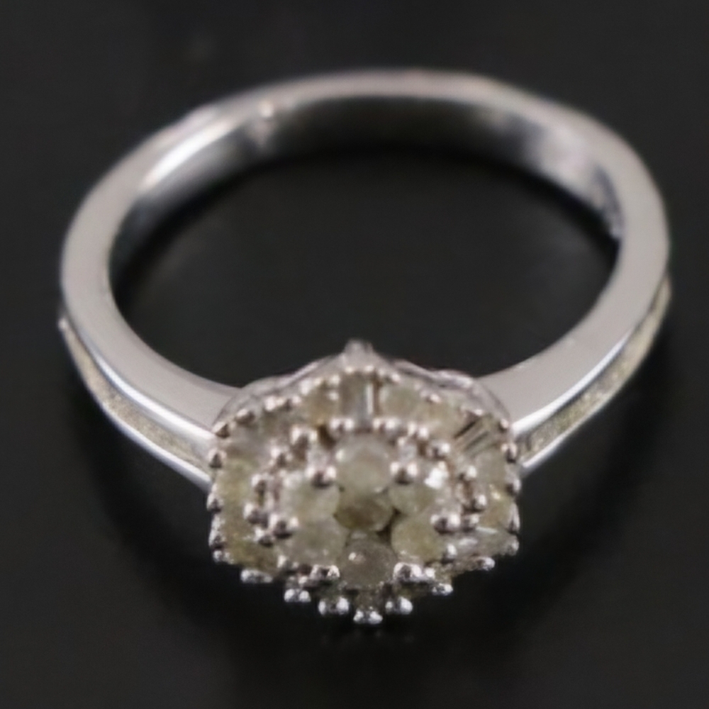 Sterling And Quartz Ring